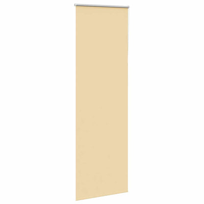 Roller Blind Blackout Beige 65x230 cm Fabric Width 60.7 cm Polyester