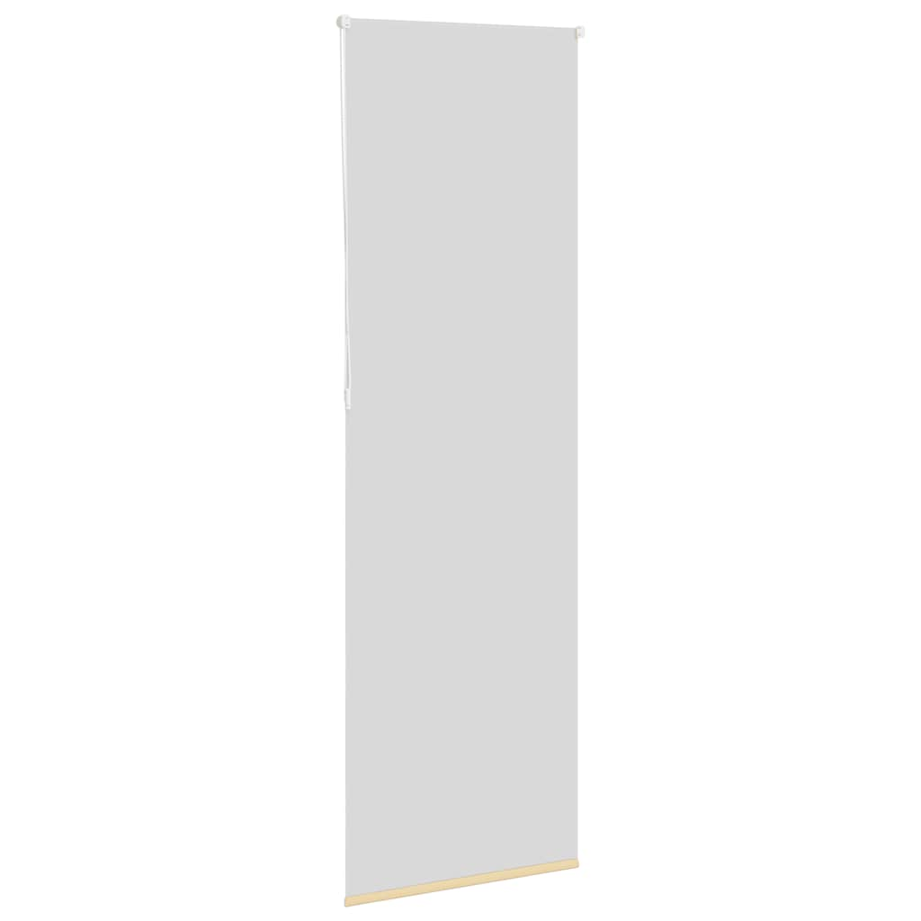 Roller Blind Blackout Beige 65x230 cm Fabric Width 60.7 cm Polyester