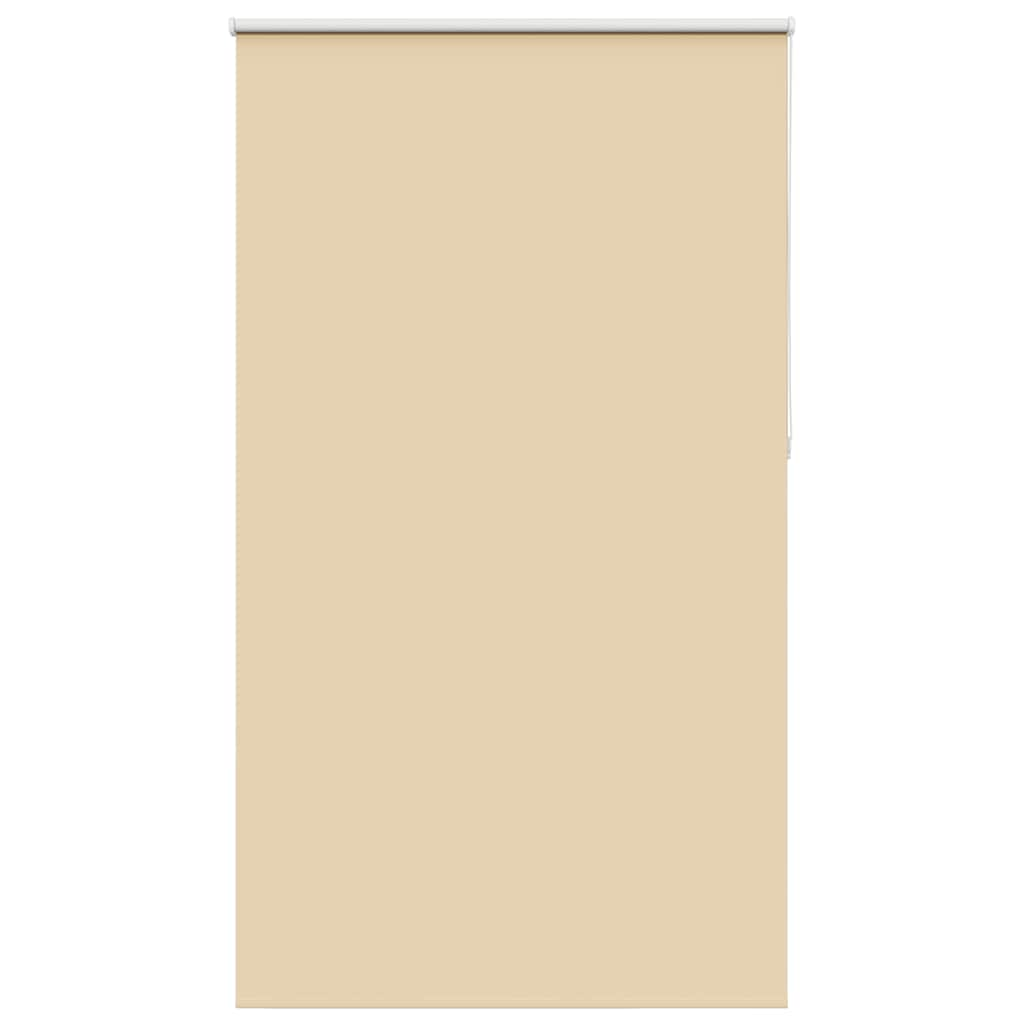 Roller Blind Blackout Beige 135x230 cm Fabric Width 131.6 cm Polyester