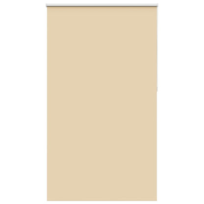 Roller Blind Blackout Beige 135x230 cm Fabric Width 131.6 cm Polyester