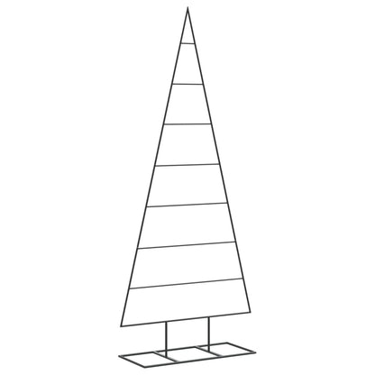 Metal Christmas Tree for Decoration Black 150 cm