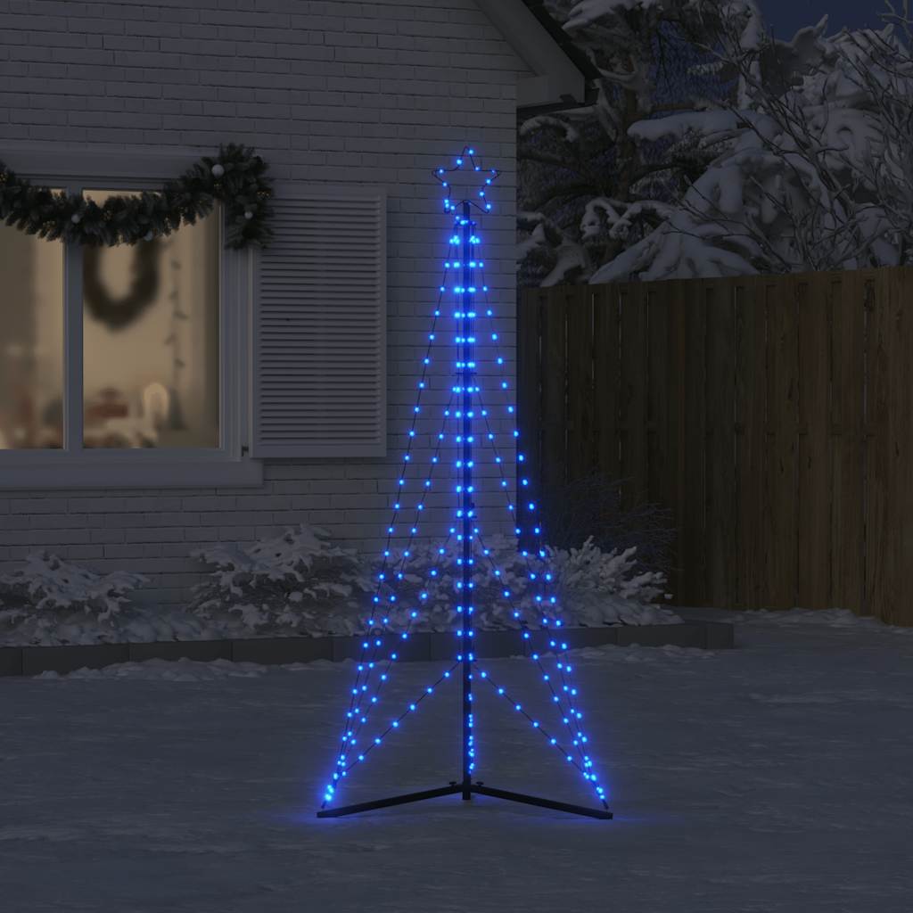 Christmas Tree Light 363 LEDs Blue 182 cm