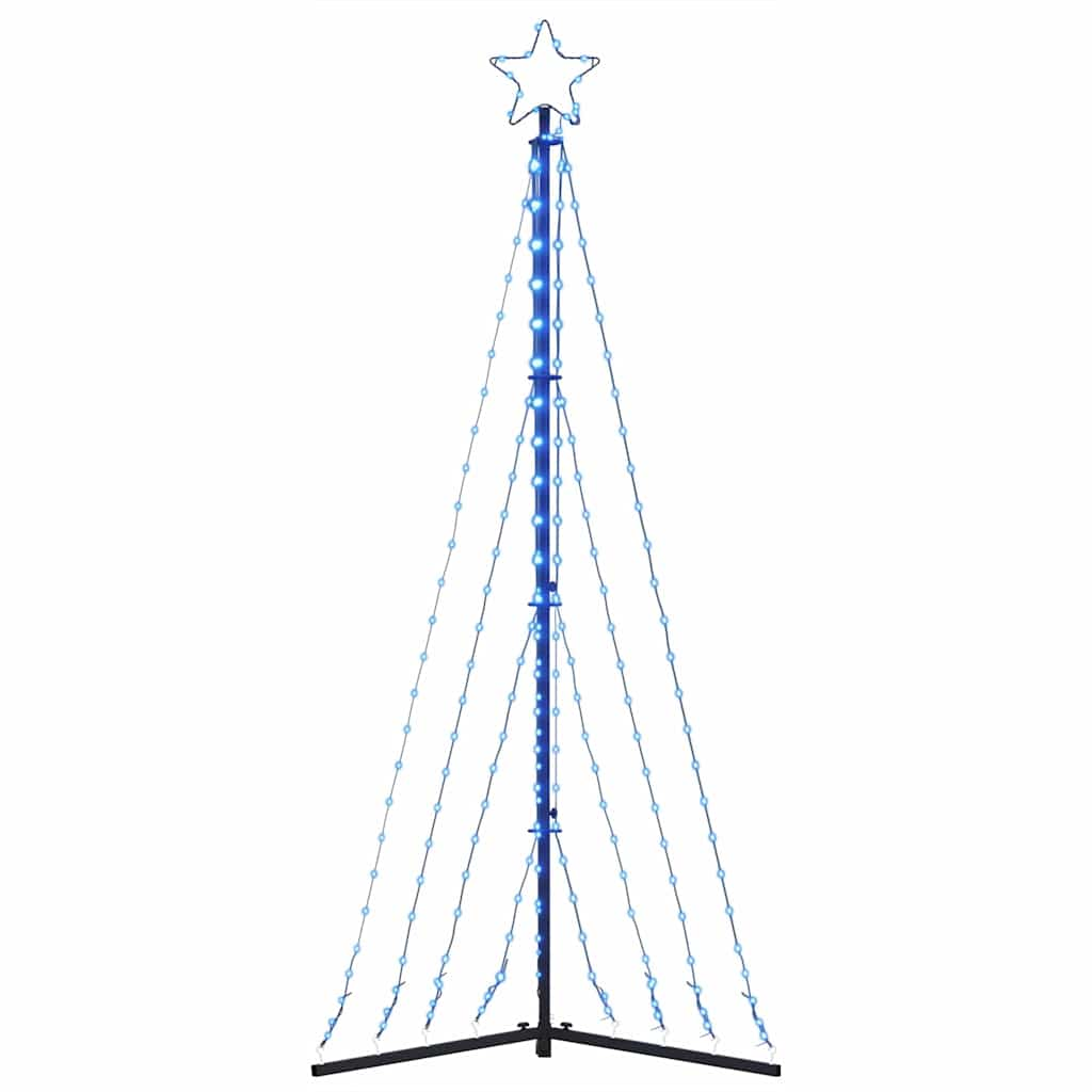 Christmas Tree Light 339 LEDs Blue 187 cm