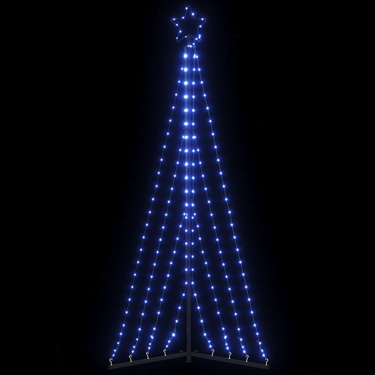 Christmas Tree Light 339 LEDs Blue 187 cm