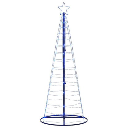 Christmas Tree Light Cone 200 LEDs Blue 182 cm