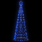 Christmas Tree Light Cone 200 LEDs Blue 182 cm