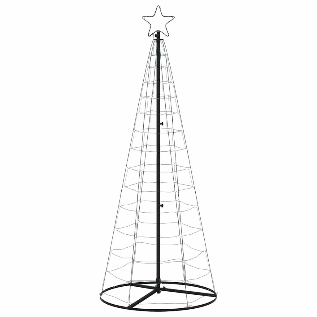 Christmas Tree Light Cone 200 LEDs Colorful 182 cm