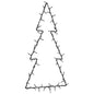 Christmas Lights Christmas Tree Silhouette 80 LEDs Warm White