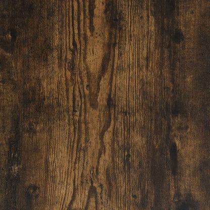 Hanging Cabinet Smoked Oak 20x29.5x60 cm Engineered Wood