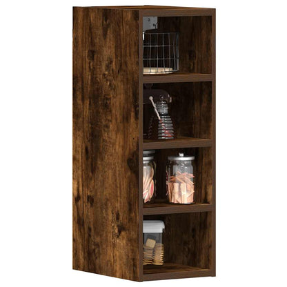 Hanging Cabinet Smoked Oak 20x29.5x60 cm Engineered Wood