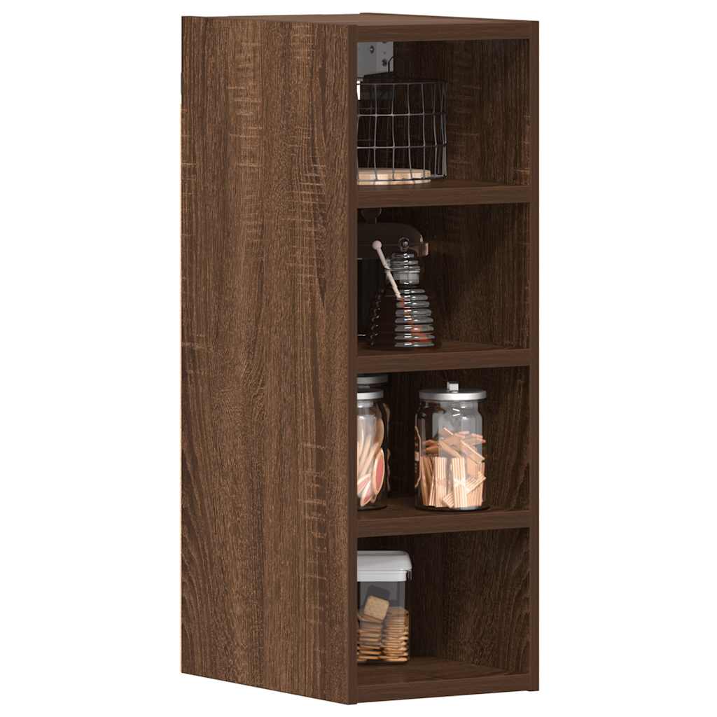 Hanging Cabinet Brown Oak 20x29.5x60 cm Engineered Wood