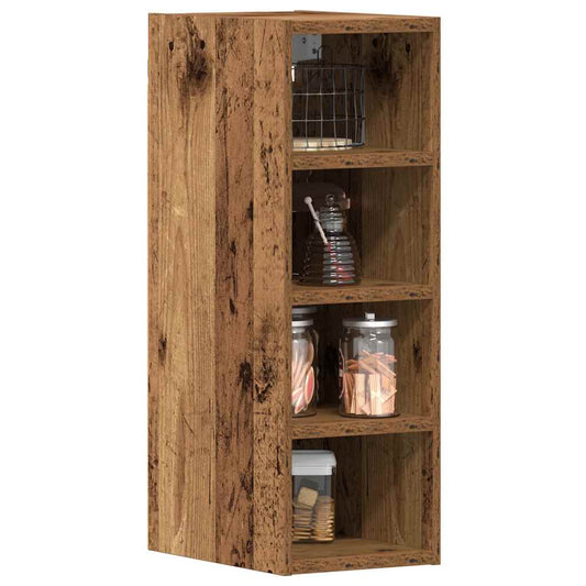 Hanging Cabinet Old Wood 20x29.5x60 cm Engineered Wood