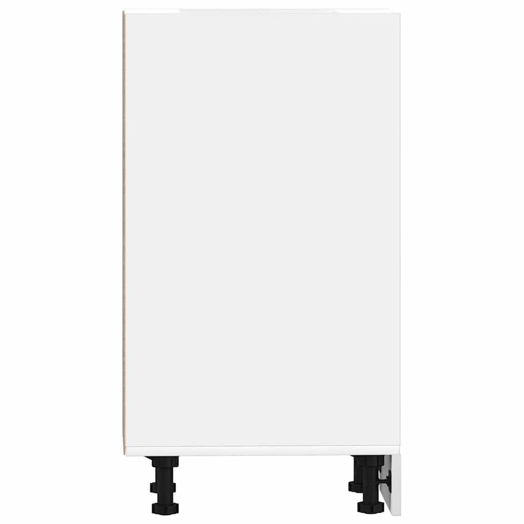 Bottom Cabinet White 40x44.5x81.5 cm Engineered Wood