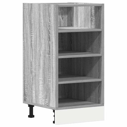 Bottom Cabinet Grey Sonoma 40x44.5x81.5 cm Engineered Wood