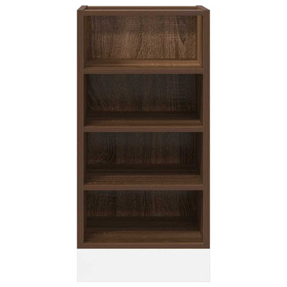 Bottom Cabinet Brown Oak 40x44.5x81.5 cm Engineered Wood