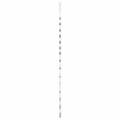 vidaXL Hanging Christmas Tree with Top Star 100x210 cm Natural Branch