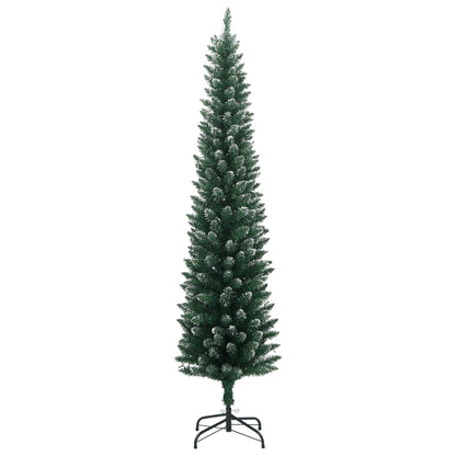 Artificial Slim Christmas Tree 150 LEDs 150 cm