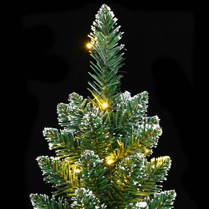 Artificial Slim Christmas Tree 150 LEDs 150 cm