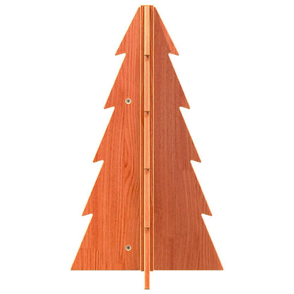 Wooden Christmas Tree for Decoration Wax Brown 69.5 cm Solid Wood Pine