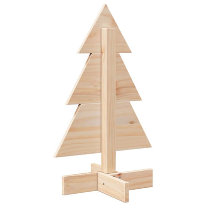 Wooden Christmas Tree for Decoration 60 cm Solid Wood Pine