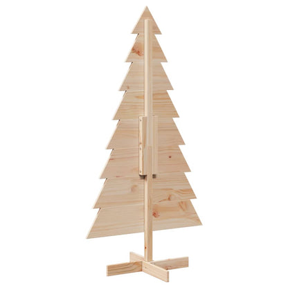 Wooden Christmas Tree for Decoration 150 cm Solid Wood Pine