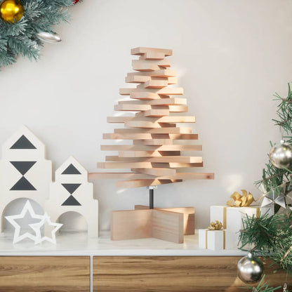 Wooden Christmas Tree for Decoration 60 cm Solid Wood Pine