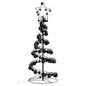 Christmas Tree Light Cone with Baubles 80 LEDs Warm White 120 cm