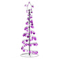 Christmas Tree Light Cone with Baubles 100 LEDs Warm White 150 cm