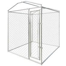 Load image into Gallery viewer, Outdoor Dog Kennel with Canopy Top 2x2x2.4 m - MiniDM Store

