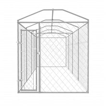 Load image into Gallery viewer, Outdoor Dog Kennel with Roof 8x2x2.4 m - MiniDreamMakers

