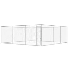 Load image into Gallery viewer, Outdoor Dog Kennel Galvanised Steel 6x6x2 m - MiniDM Store
