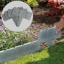 Load image into Gallery viewer, Cobbled Stone Effect Garden Edging Plastic Lawn Fence - MiniDM Store
