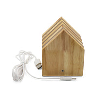 Load image into Gallery viewer, USB Interface Wooden Acrylic LED Desktop Night Lamp - MiniDM Store
