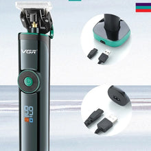 Load image into Gallery viewer, USB Rechargeable Professional Hair Trimmer and Clipper - MiniDM Store
