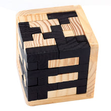 Load image into Gallery viewer, 54pcs Brain Teaser 3D Wooden Puzzle Educational Toy - MiniDM Store
