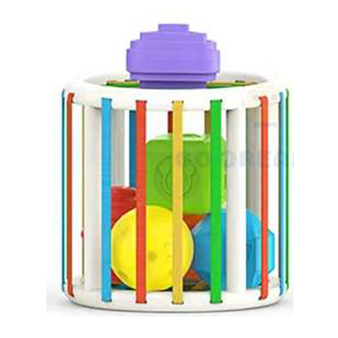 Colorful Shape Blocks Sorting Game Baby Montessori Educational Toy - MiniDM Store