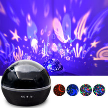 Load image into Gallery viewer, LED Night Light Galaxy Projector Star Lamp- USB Powered_2
