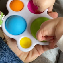 Load image into Gallery viewer, Infant Baby Toys Montessori Exercise Board Rattle Puzzle Colorful Intelligence Development Early Education Intensive Training - MiniDM Store
