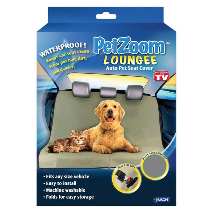 TV Product Petzoom Loungee Large Size Pet Crate Safe Seat Bag Carrier Travel Bed Resistance to Pets Bite and Dirt Large Space - MiniDreamMakers