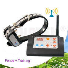 Load image into Gallery viewer, 2 in 1 Wireless Electronic Dog Fence System and Dog Training Collar Beep Shock Vibration Training for 1/2/3 dogs 6 Sets/lot - MiniDreamMakers
