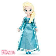 Load image into Gallery viewer, 50 CM Frozen Anna Elsa Dolls Snow Queen Princess Anna Elsa Doll Toys Stuffed Frozen Plush Kids Toys Birthday Christmas Gift - MiniDreamMakers
