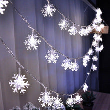 Load image into Gallery viewer, Christmas snowflake lights christmas tree decorations - MiniDreamMakers
