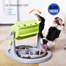Load image into Gallery viewer, Interactive Pet Food Feeder Dog Cat Dispenser Slow Pet Foods Feeding Toys Anti Choke Dog Slow Feeder Bowl for Small Large Dogs - MiniDreamMakers
