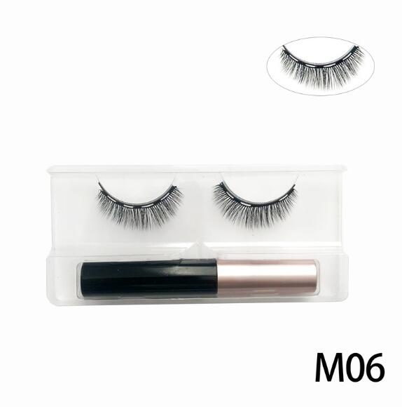 3D Mink Magnetic Eyelashes Waterproof Lasting Magnetic Eyeliner Magnet Mink Eyelashes Makeup Extension False Eyelashes - MiniDreamMakers