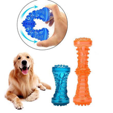 Load image into Gallery viewer, TPR Large Dog Bone Rubber Pet Toy Sound Strong Bite-Resistant Pets Teethbrush Toys - MiniDreamMakers
