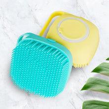 Load image into Gallery viewer, Pet Bath Brush Soft Silicone Comb Dogs Cats SPA Shampoo Massage Brush Shower Hair Removal Comb Pets Cleaning Grooming Tool
