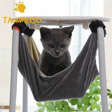 Load image into Gallery viewer, Cat Bed Pet Kitten Cat Hammock Removable Hanging Soft Bed Cages for Chair Kitty Rat Small Pets Swing - MiniDreamMakers
