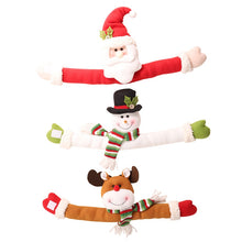 Load image into Gallery viewer, Lovely Santa Clause Snowman Curtain Buckle Christmas Decoration for Home New Year Party Decor Cloth Toys Table Decoration Dolls
