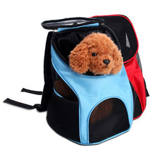 Load image into Gallery viewer, Breathable Pet Carrier Backpack Puppy Small Animal Dog Carrier Sling Front Mesh Outdoor Travel Tote Small Pets Sling - MiniDreamMakers
