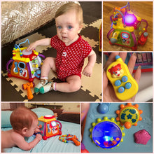 Load image into Gallery viewer, Baby Toys Musical Activity Cube Toy Learning Educational Game Play Center Toy - MiniDreamMakers
